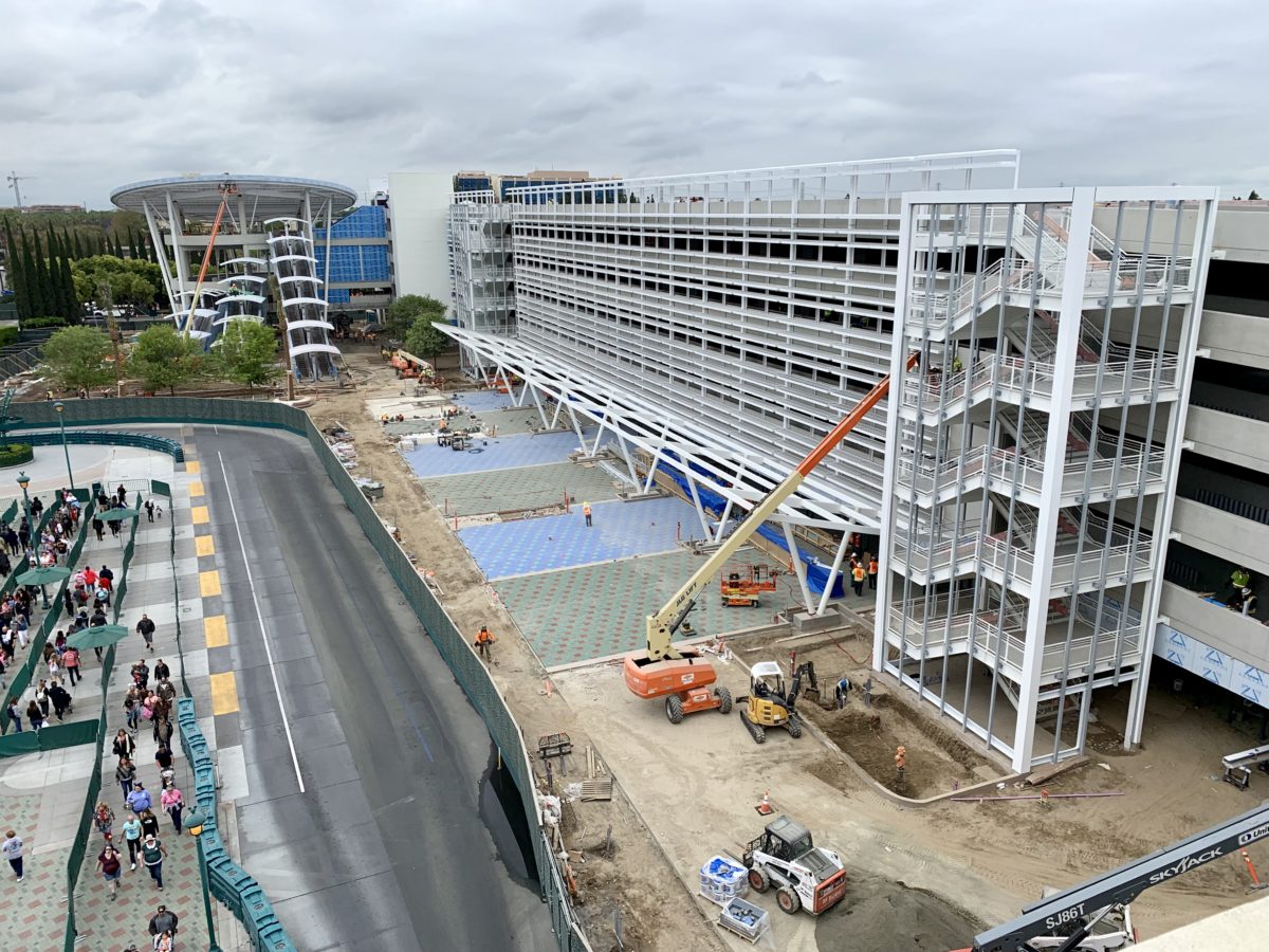 Pixar Pals Parking Structure Update May 8 2019