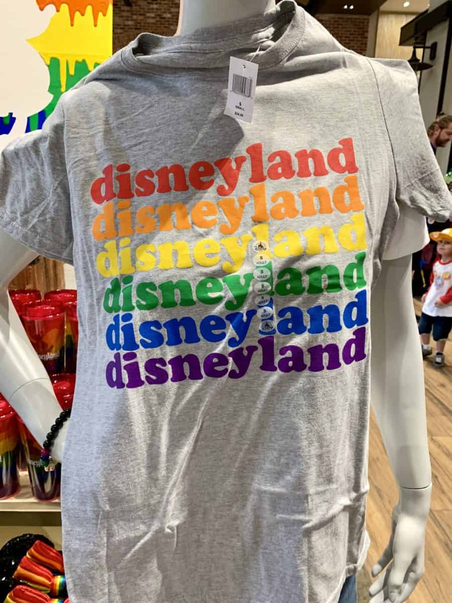 Rainbow Disney Pride Collection Disneyland Resort