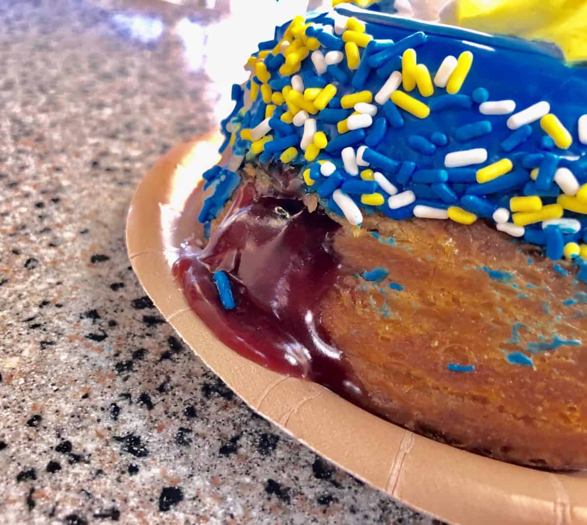 Sorcerer Mickey Shake and LemonBlueberryMagic Cronut Schmoozies Disney California Adventure