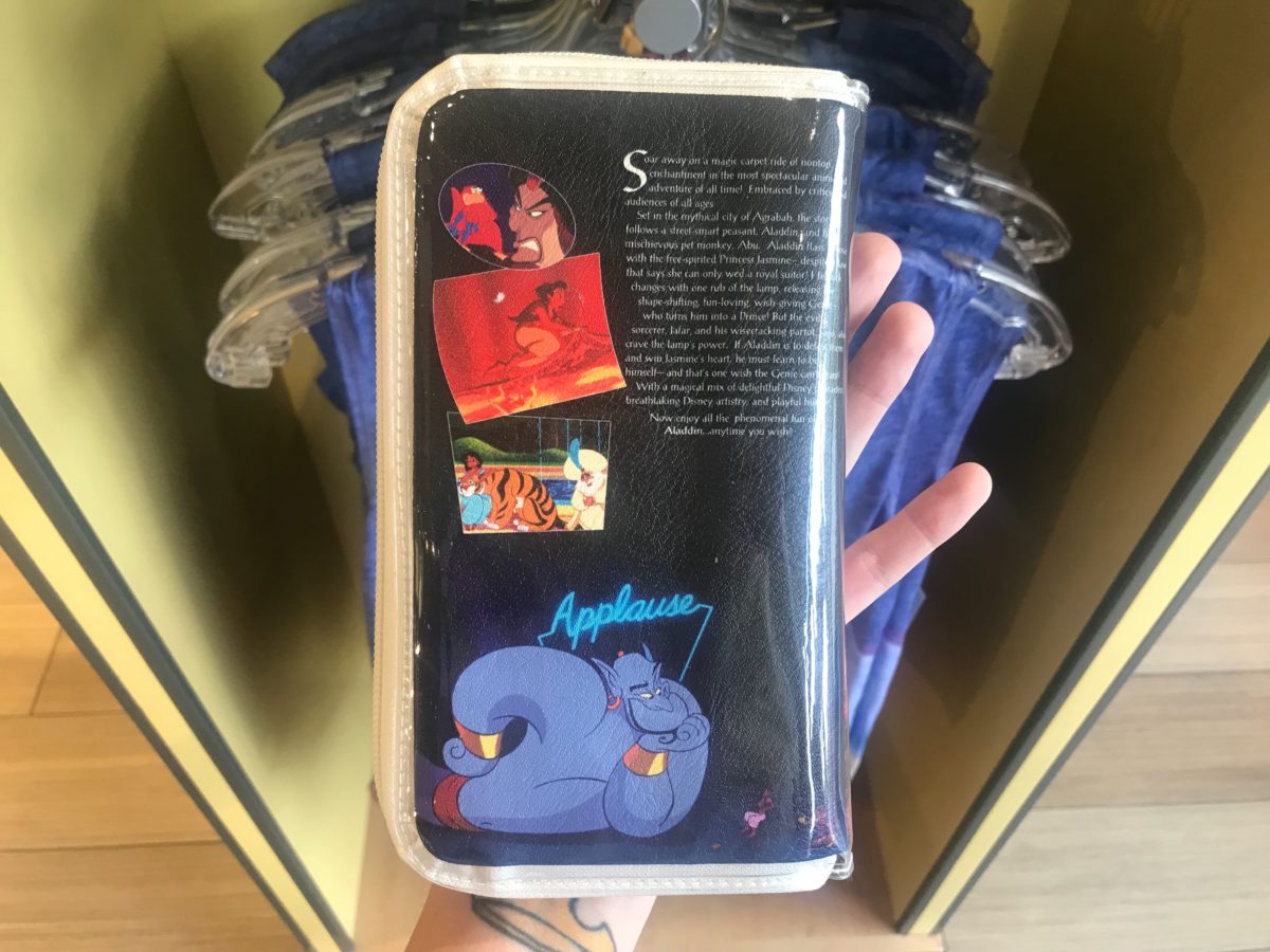 aladdin vhs merchandise 