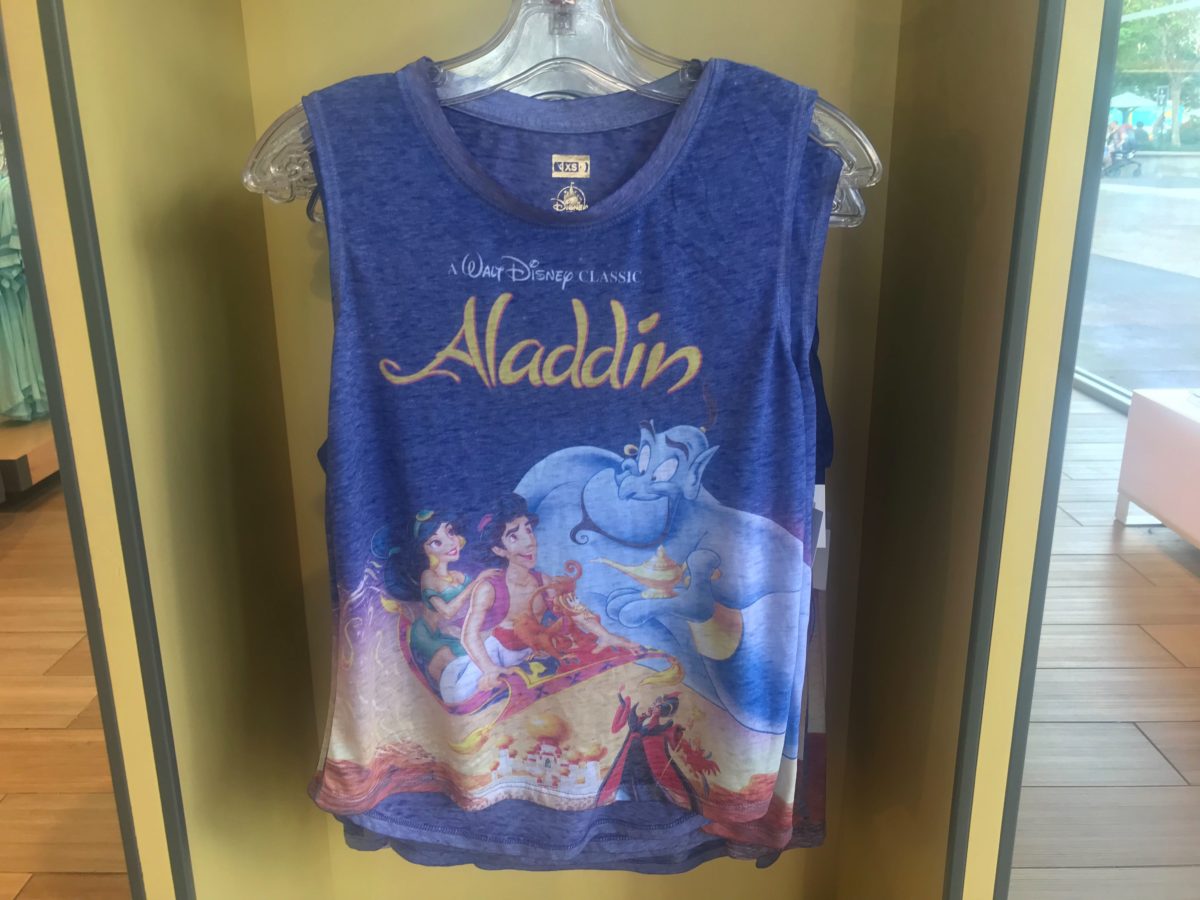 aladdin vhs merchandise 