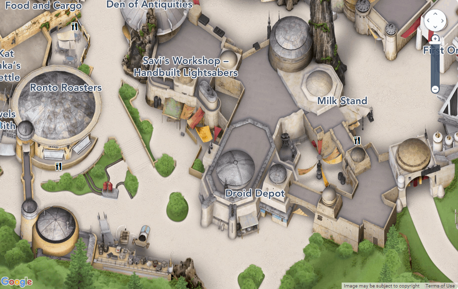 Black Spire Outpost Map