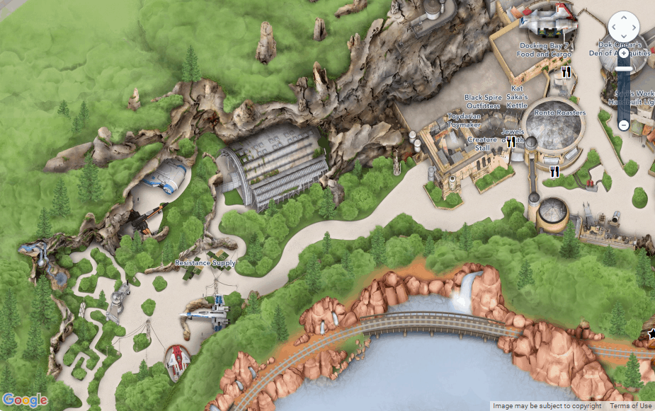 Black Spire Outpost Map