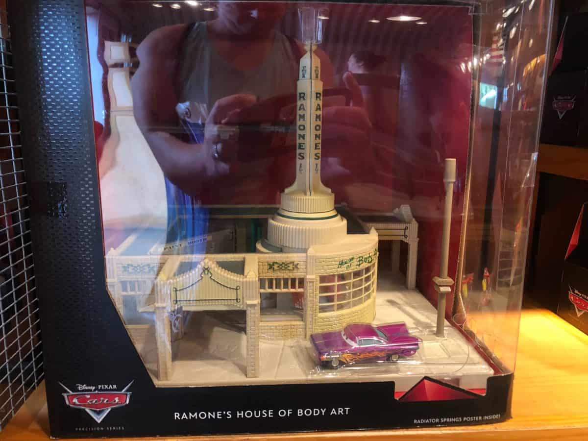 Cars Land Precision Series Diorama Sarge's Surplus Hut Disney California Adventure