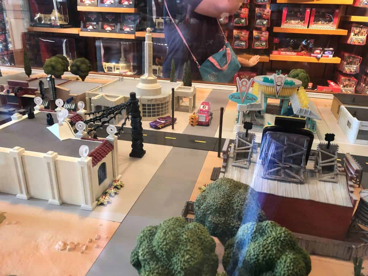 Cars Land Precision Series Diorama Sarge's Surplus Hut Disney California Adventure