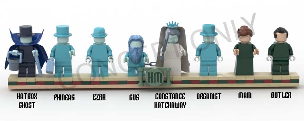 Lego Ideas Haunted Mansion 50th Anniversary