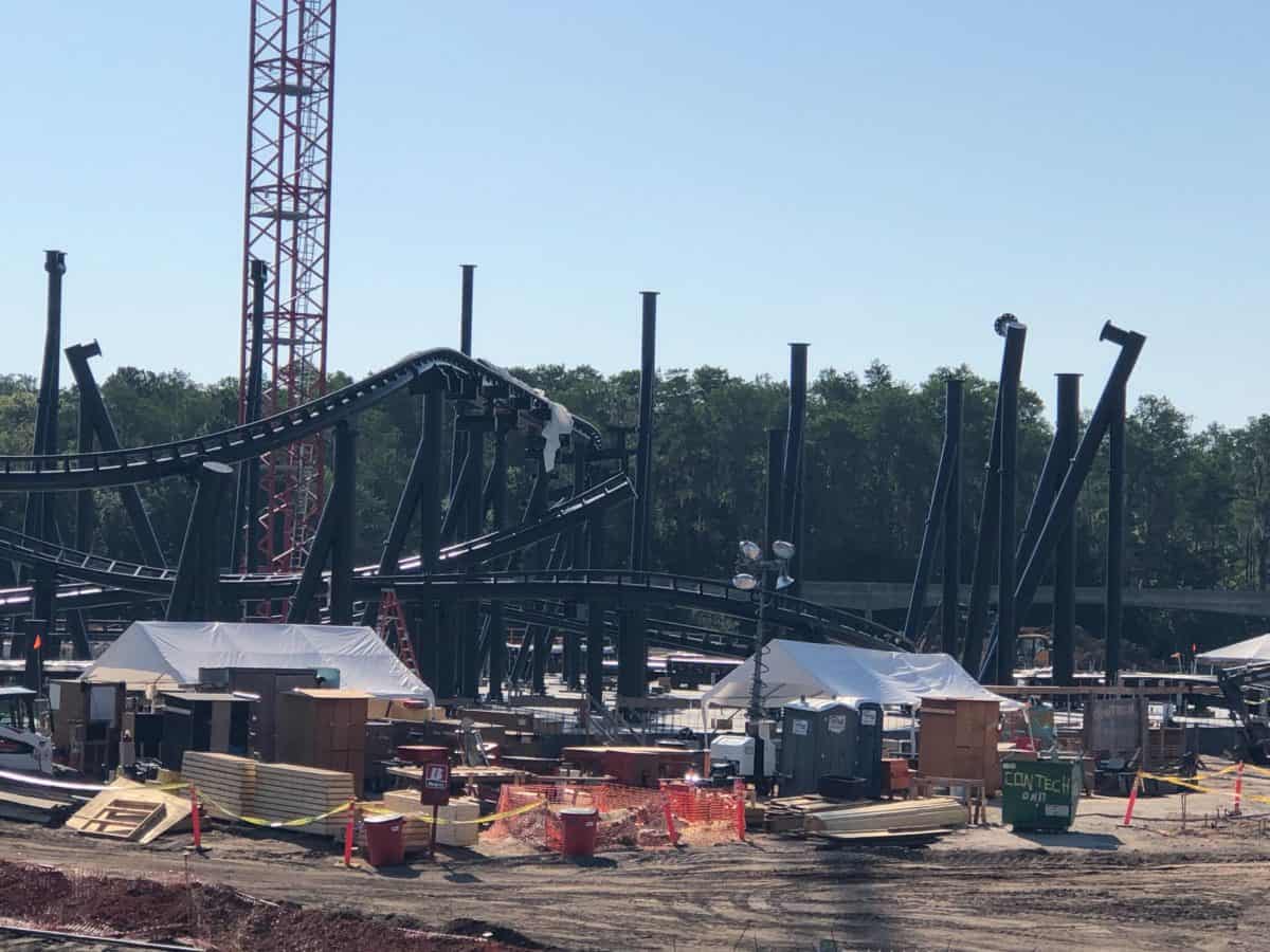 TRON Lightcycle Power Run Construction 