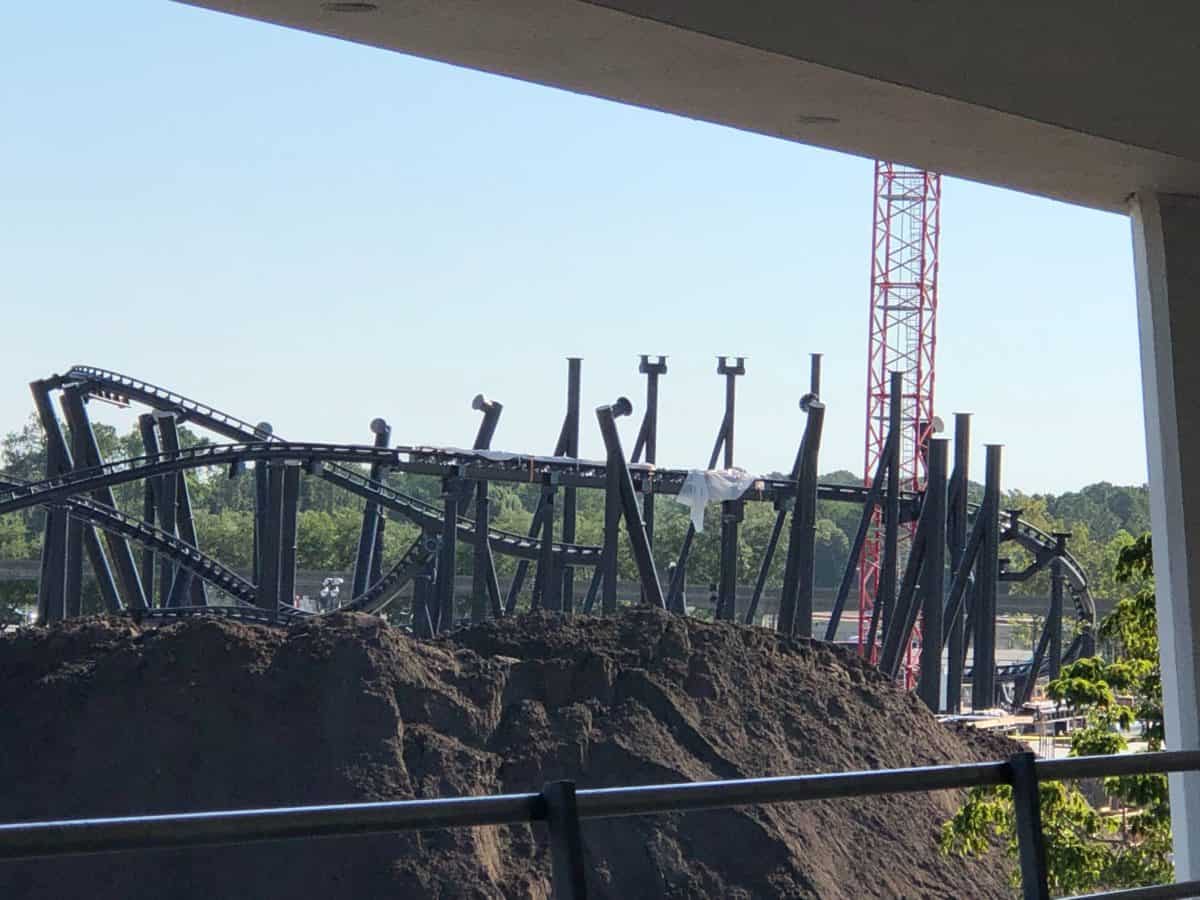 TRON Lightcycle Power Run Construction 