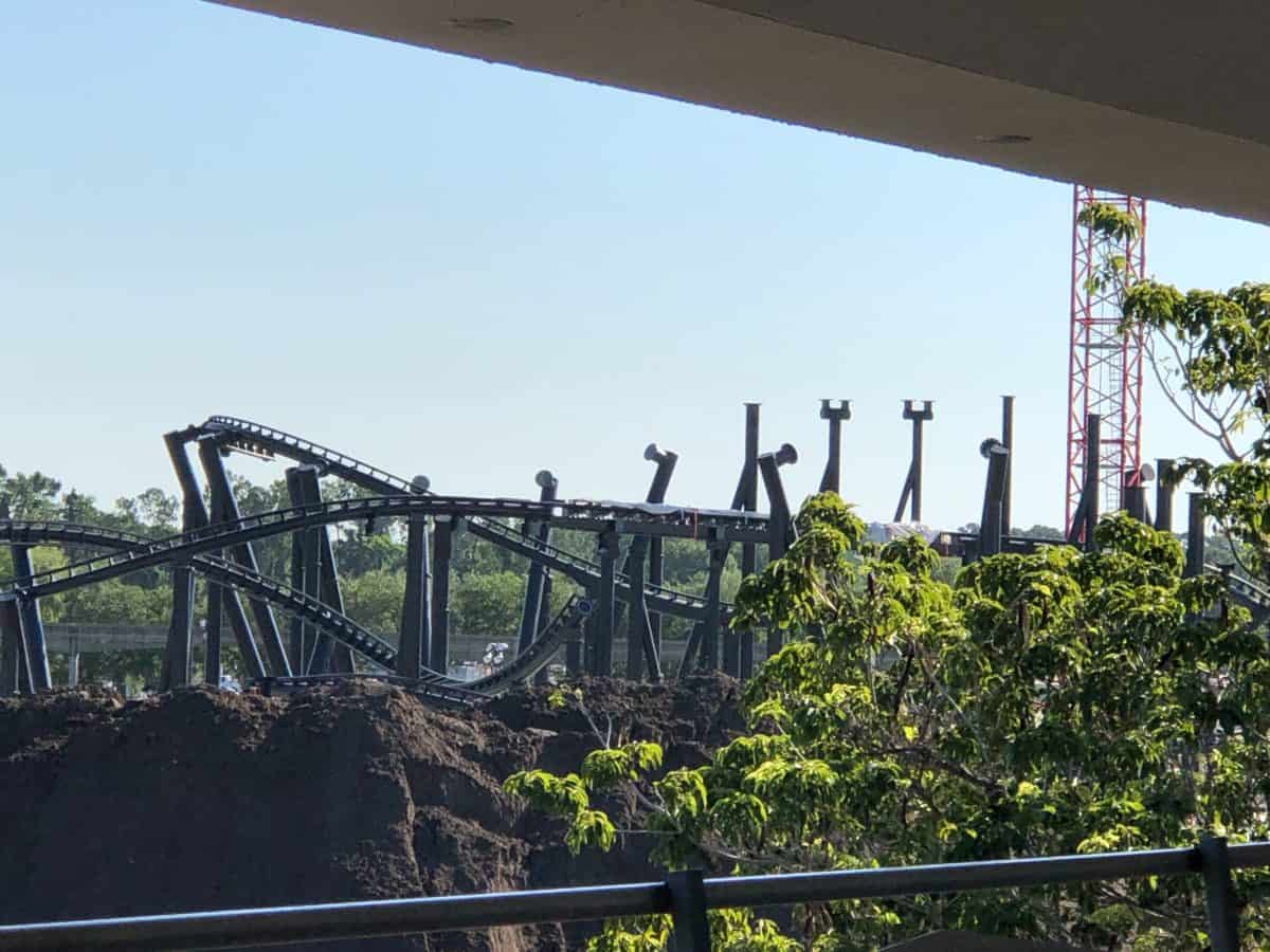 TRON Lightcycle Power Run Construction 