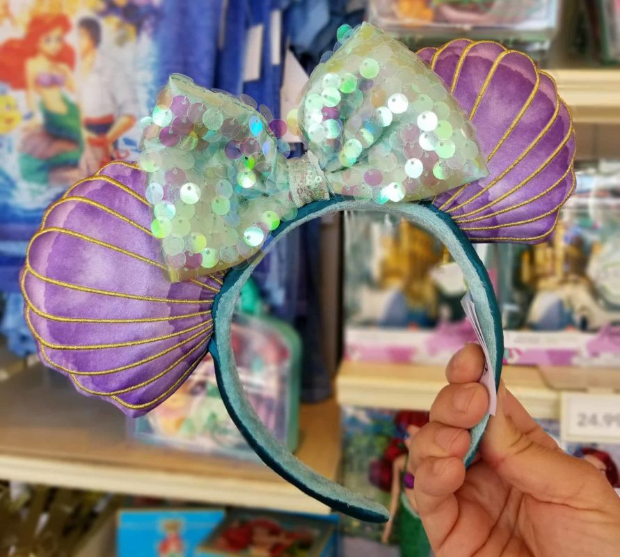 Little Mermaid ear headband Disneyland Resort