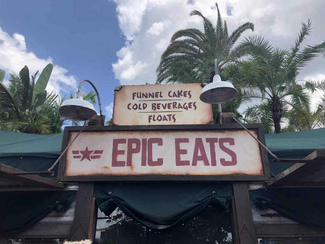 Epic Eats sign