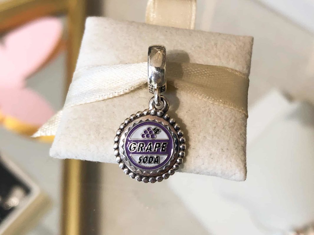 UP Ellie Grape Soda Badge Pandora Charm