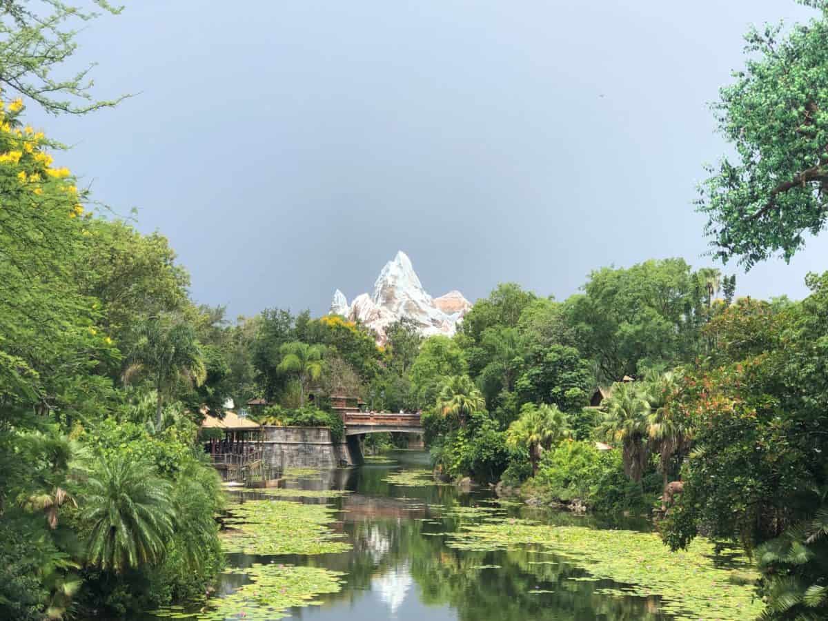 Stormy skies around Everest