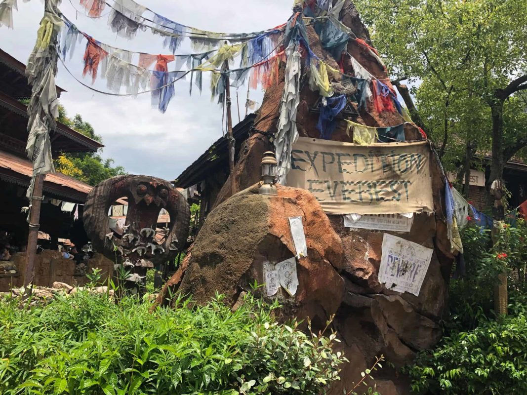 Expedition Everest Sign