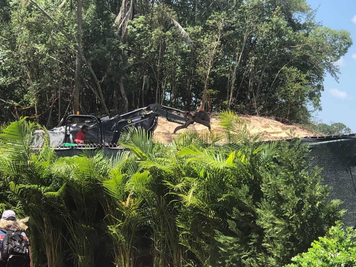 Club 33 construction June 23