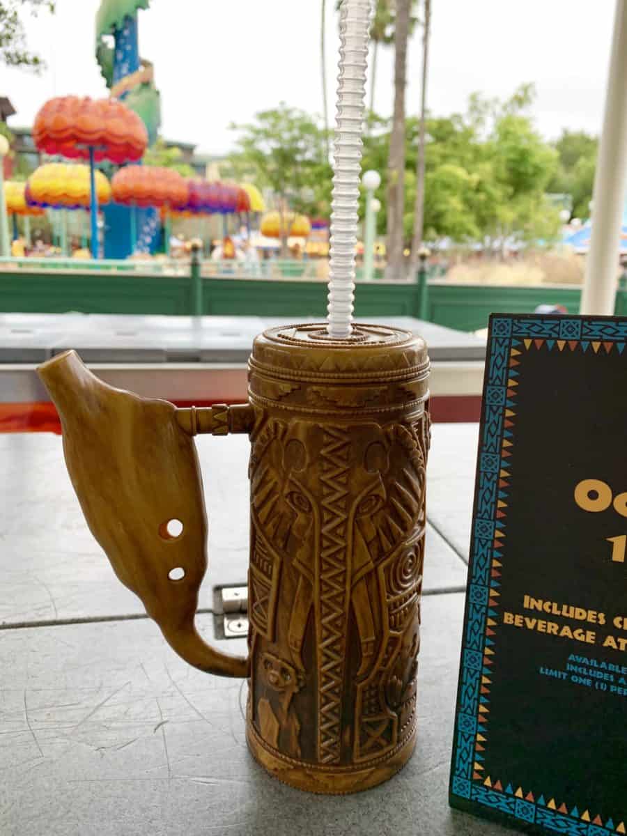 Annual Passholder Magnet and Souvenir Ocarina Sipper Lion AP Corner Disney California Adventure