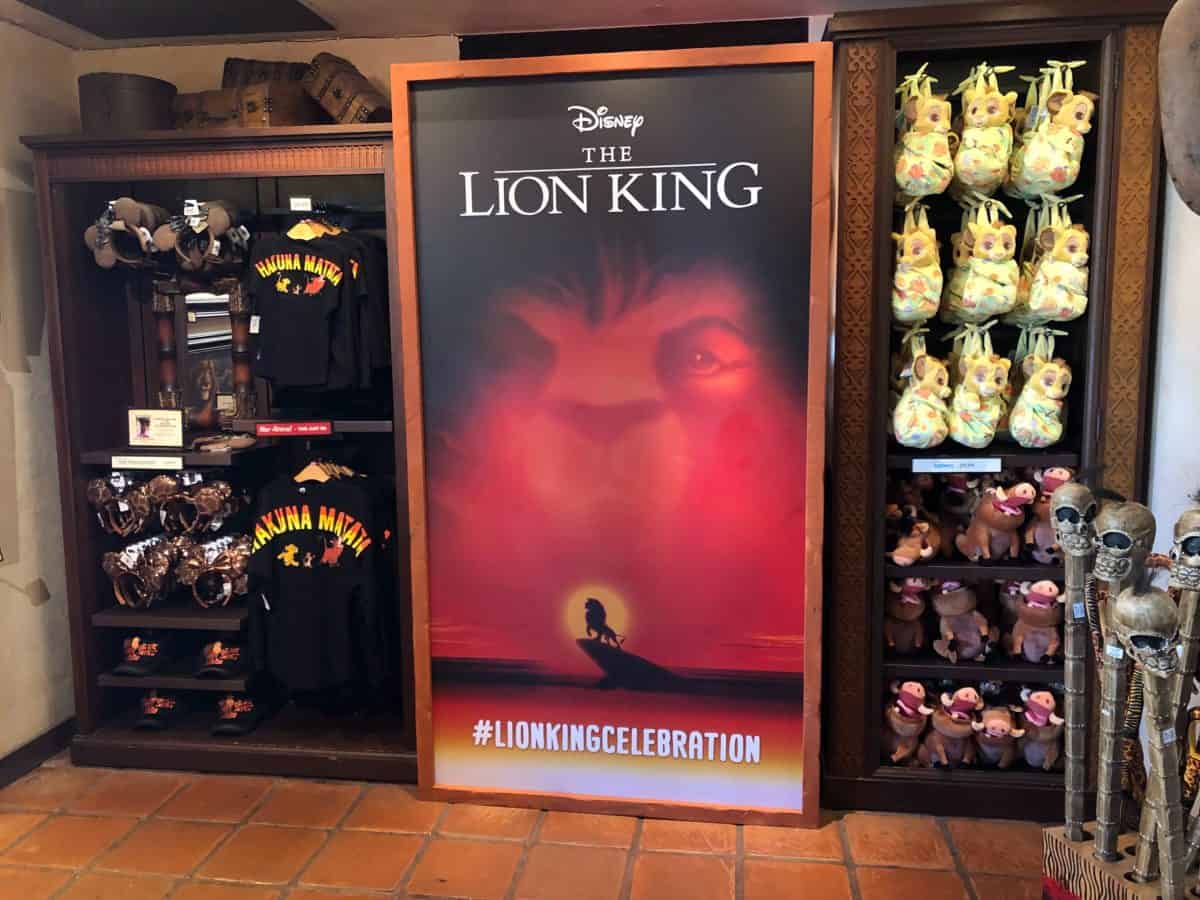 Lion king display