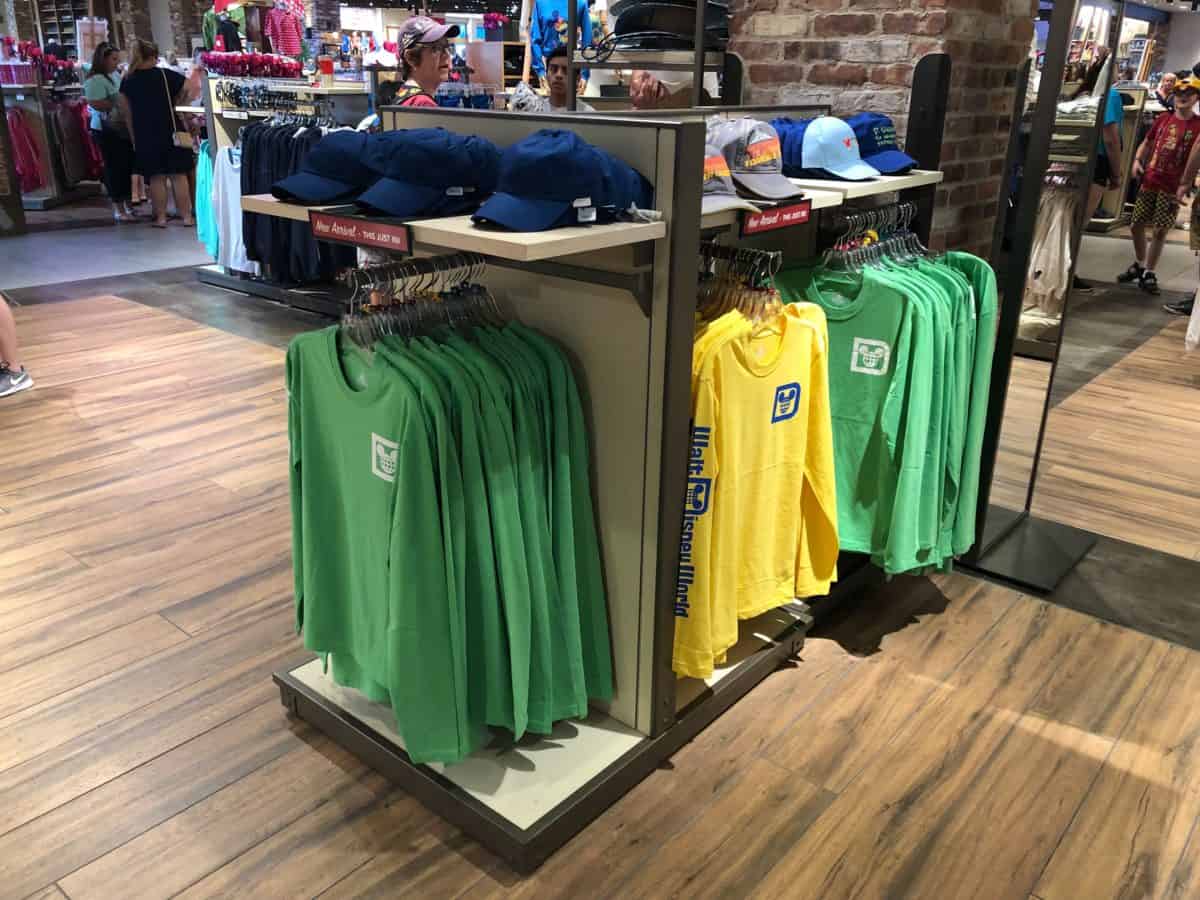 Spirit Jersey Style Long Sleeve Walt Disney World Pastel Shirts