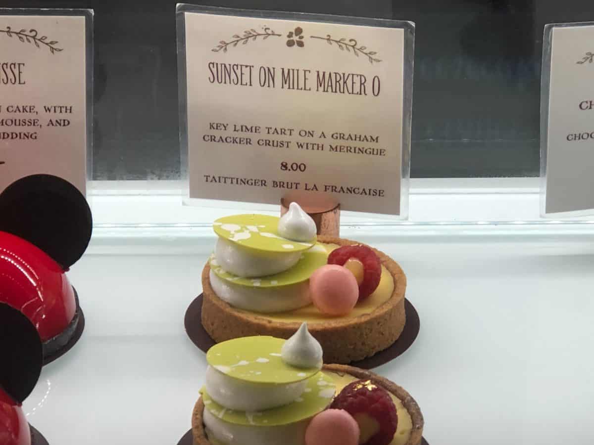 Lime Tart at Amorette's Patisserie