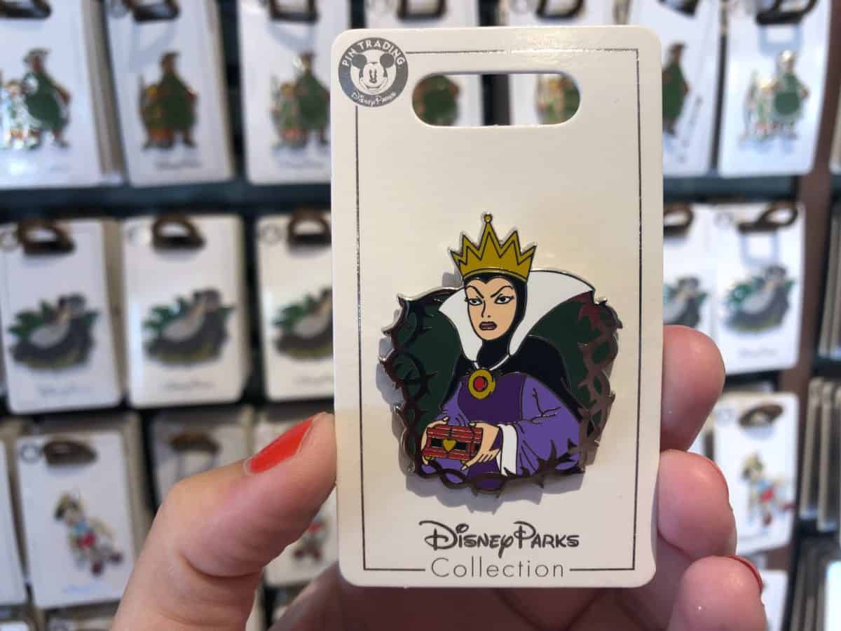 Evil Queen Snow White Box Pin
