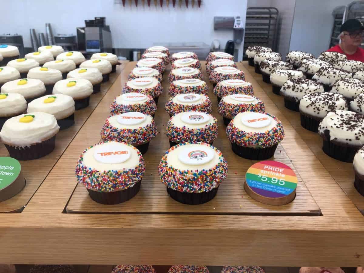 Sprinkles Pride Cupcakes