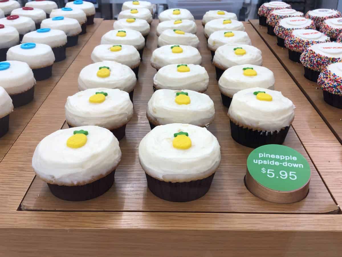 Sprinkles Pineapple Upside Down Cupcakes