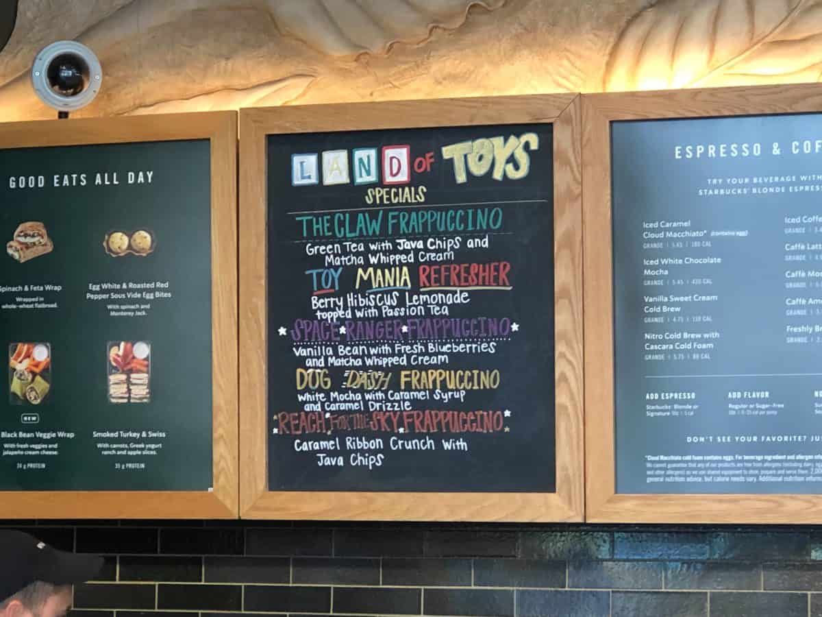 Starbucks Toy Story 4 Drinks