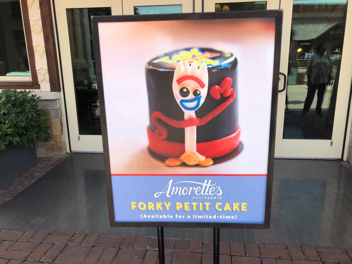 Forky Petite Cake at Amorette's Patisserie