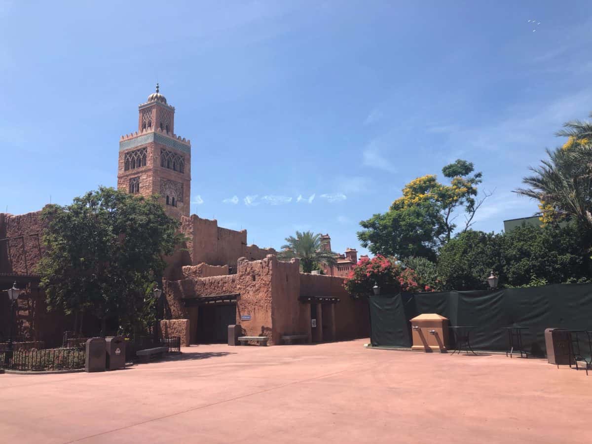 Morrocco Pavillion scrims