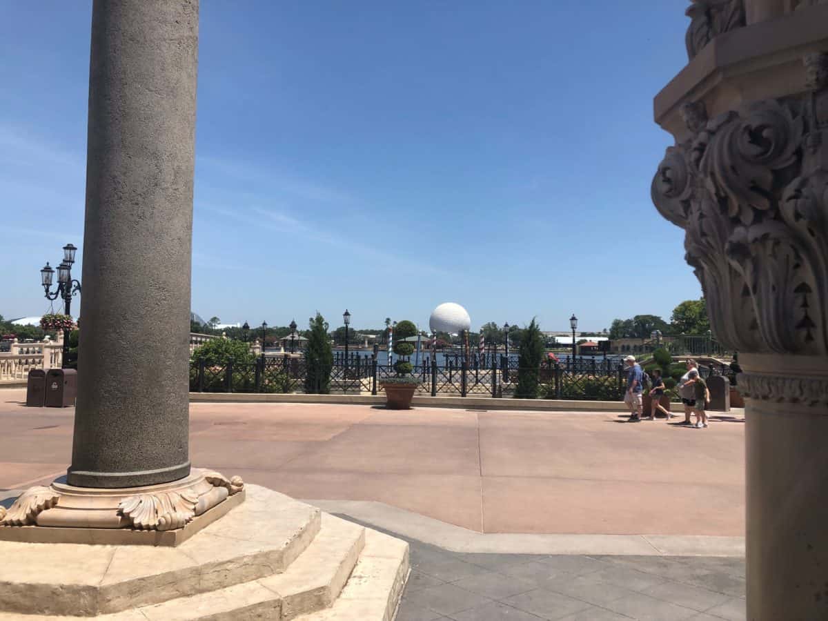 Italy View of Spaceship Earth
