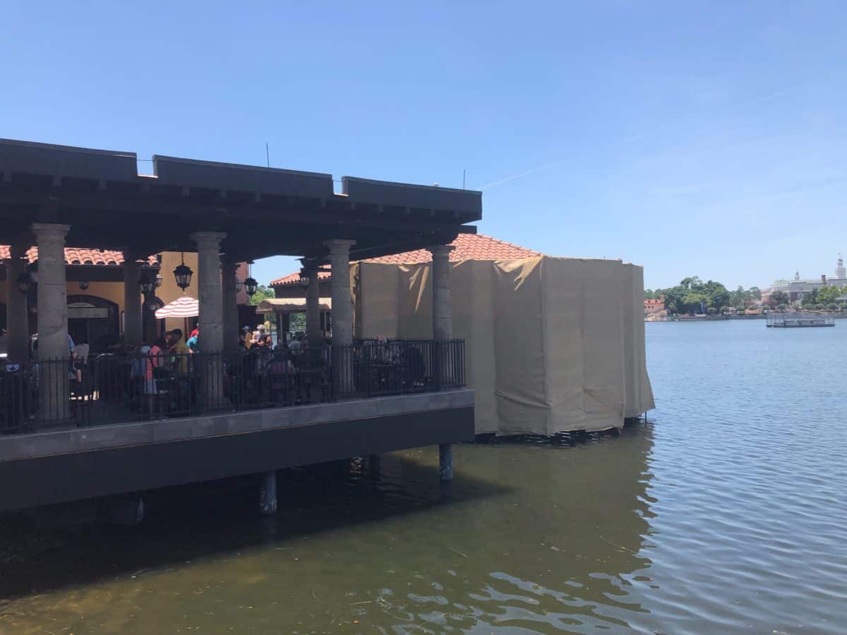 Epcot Mexico Pavilion Scrims
