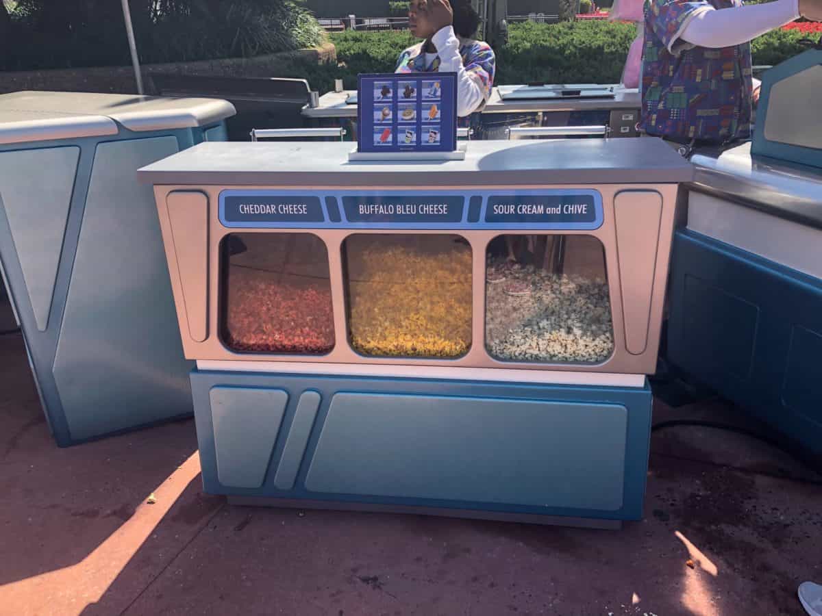 Flavored Popcorn in Epcot