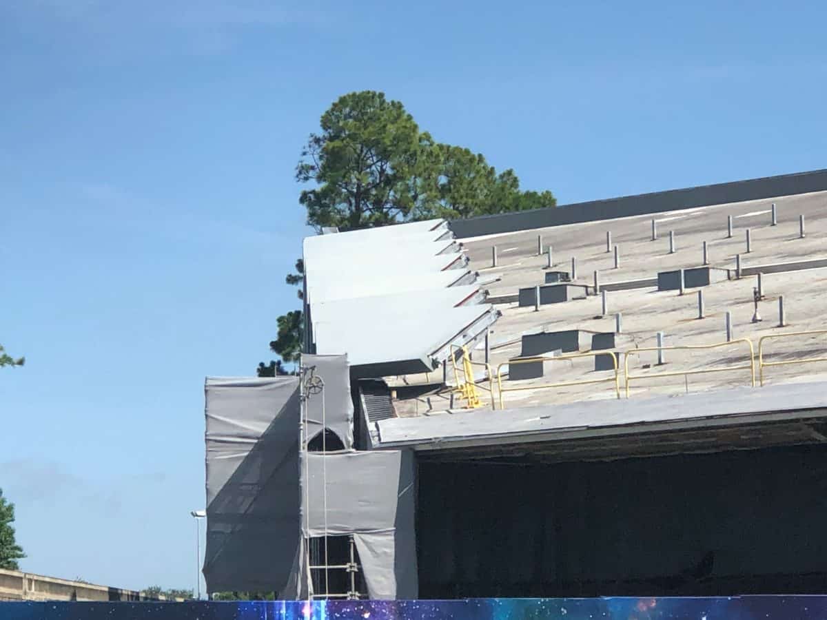 Epcot Guardians of the Galaxy Coaster Construction