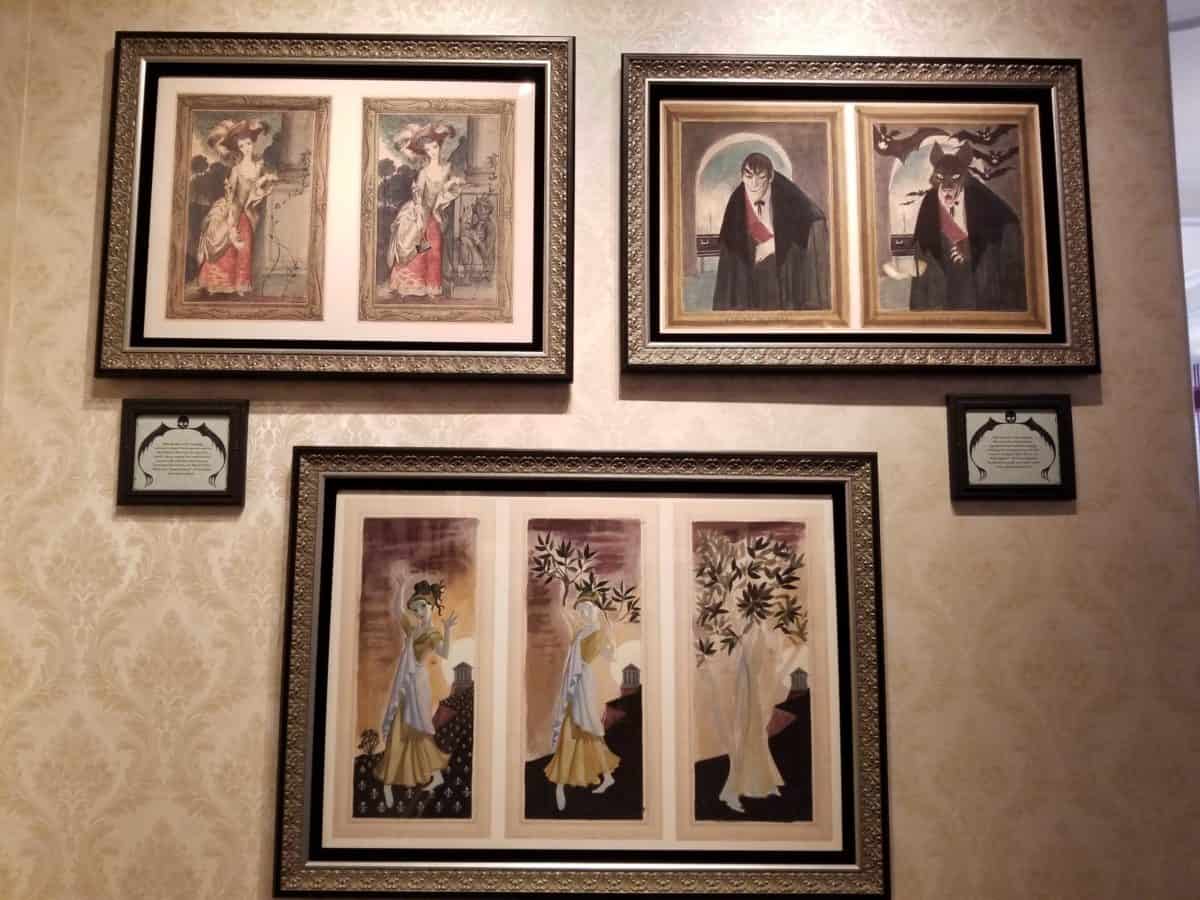 Happy Haunts Materialize The Art of Haunted Mansion 50th Anniversary Exhibit Disney Gallery Disneyland Park
