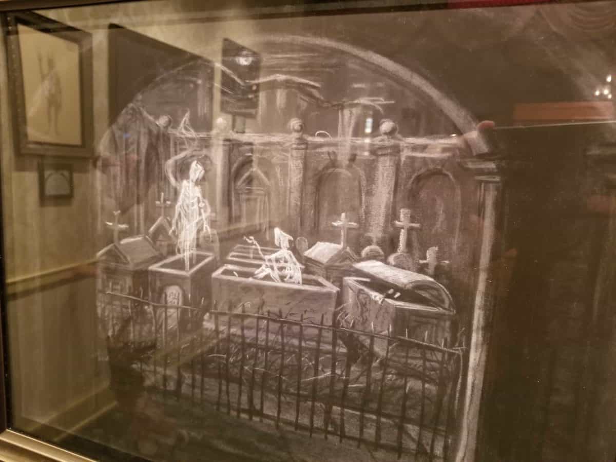 Happy Haunts Materialize The Art of Haunted Mansion 50th Anniversary Exhibit Disney Gallery Disneyland Park