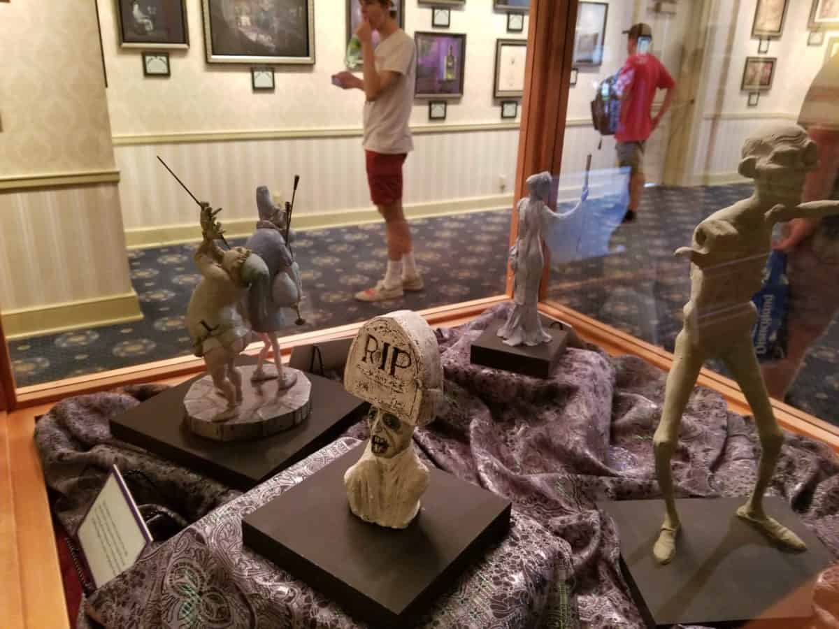 Happy Haunts Materialize The Art of Haunted Mansion 50th Anniversary Exhibit Disney Gallery Disneyland Park