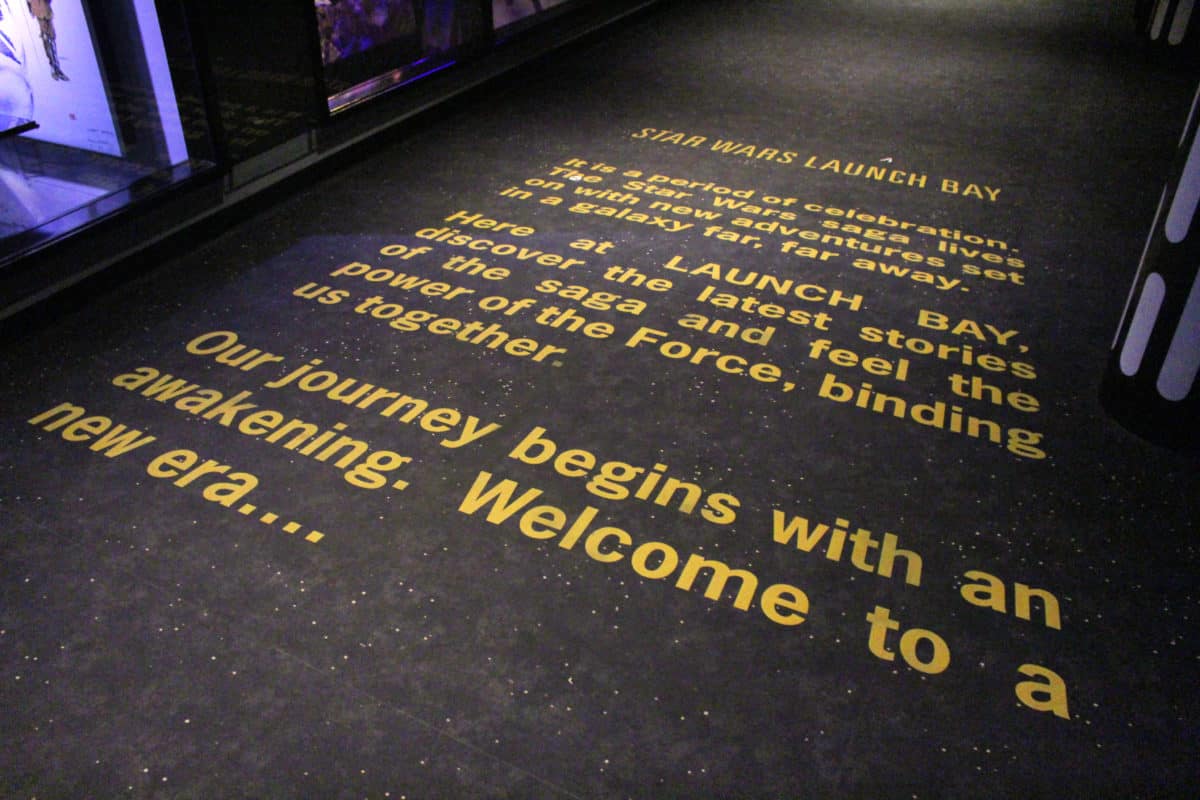 Star Wars launch bay