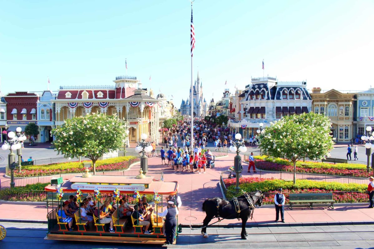 magic kingdom Main Street USA