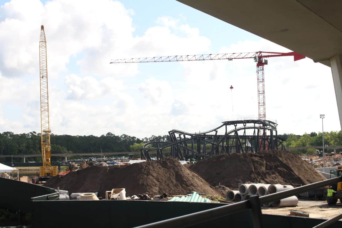 tron lightcycle power run construction