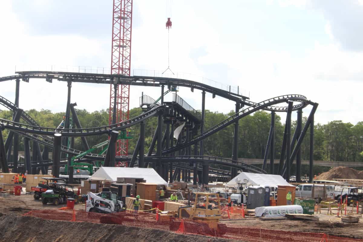 tron lightcycle power run construction