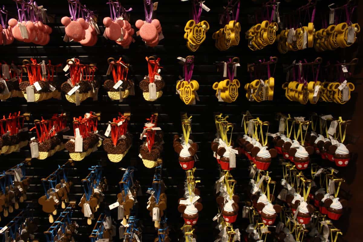 disney snack ornaments