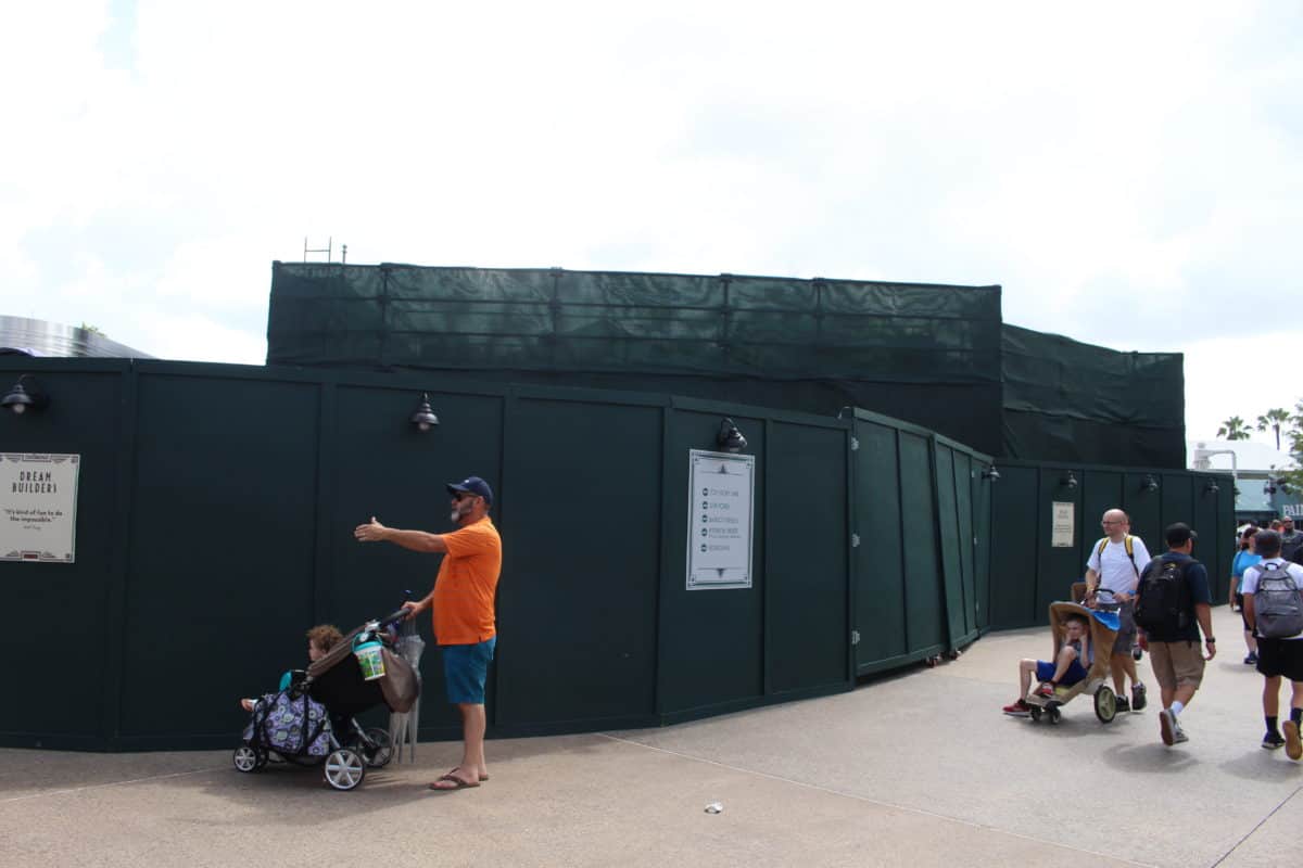 Hollywood Studios construction