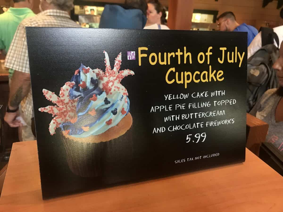 4th of July cupcake
