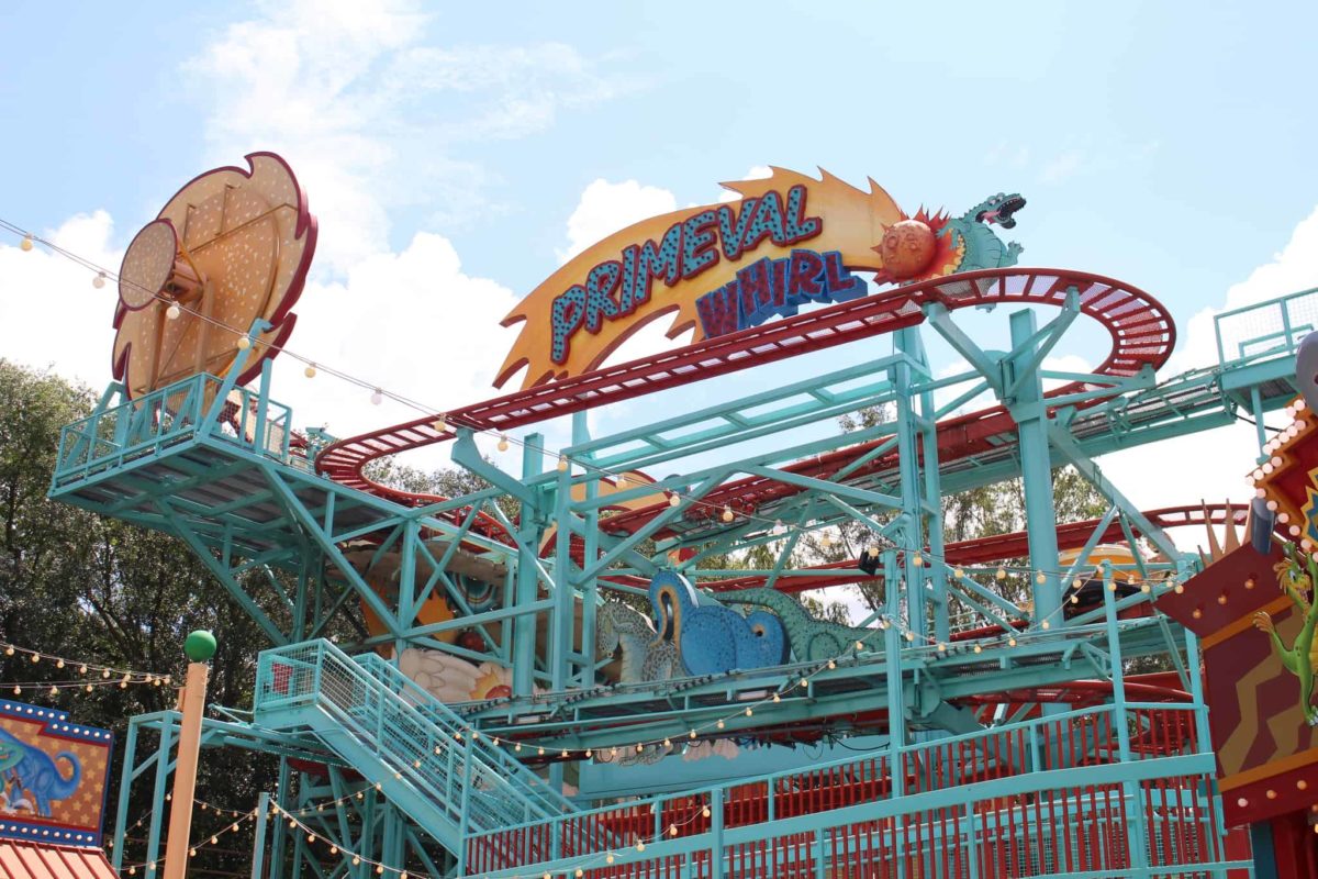 primeval whirl dinoland