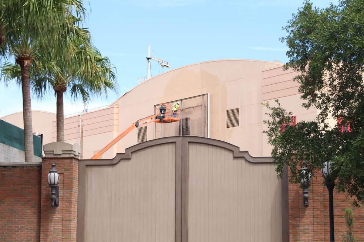 Hollywood Studios construction