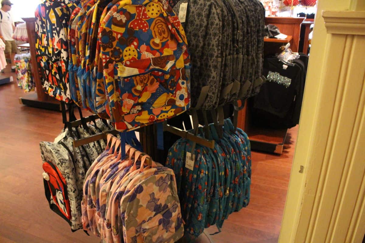 emporium printed backpacks