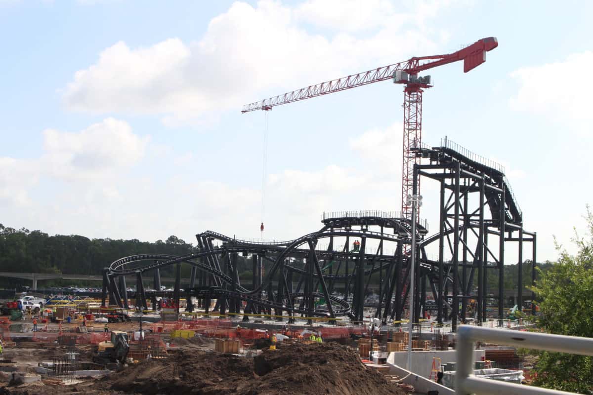 tron lightcycle power run construction