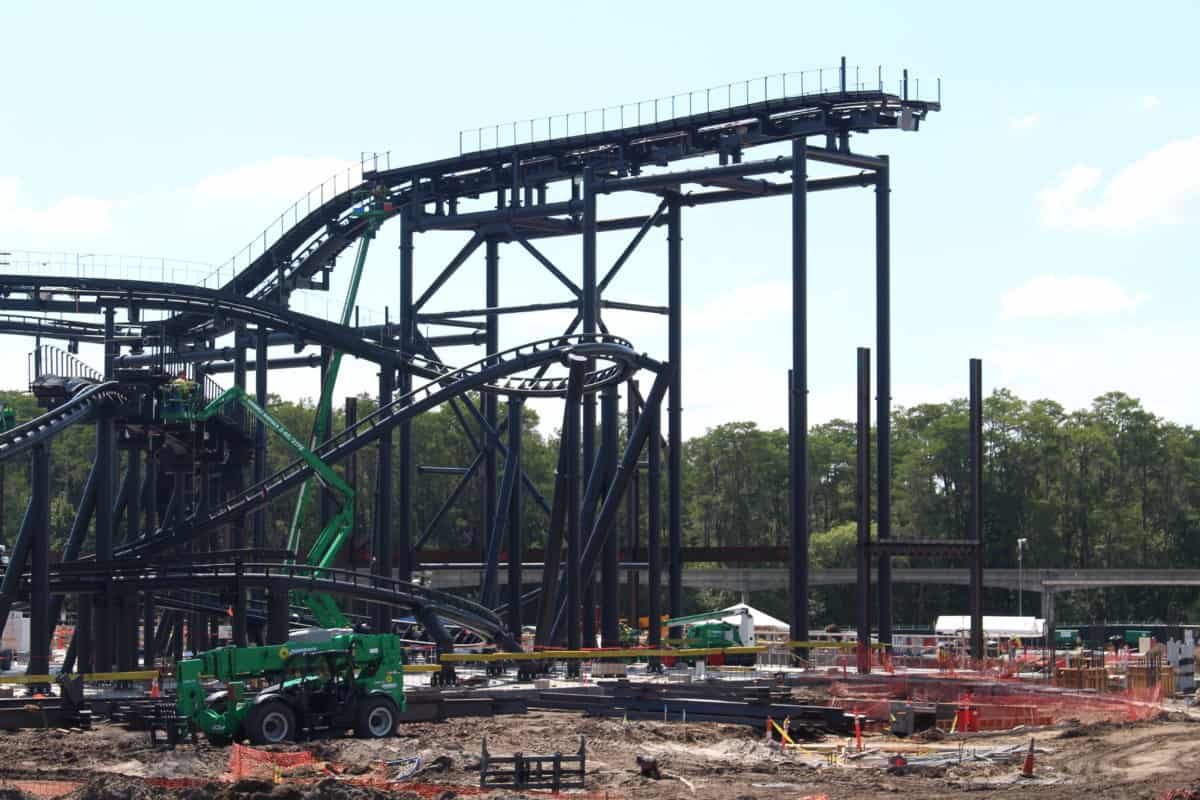 tron lightcycle power run construction