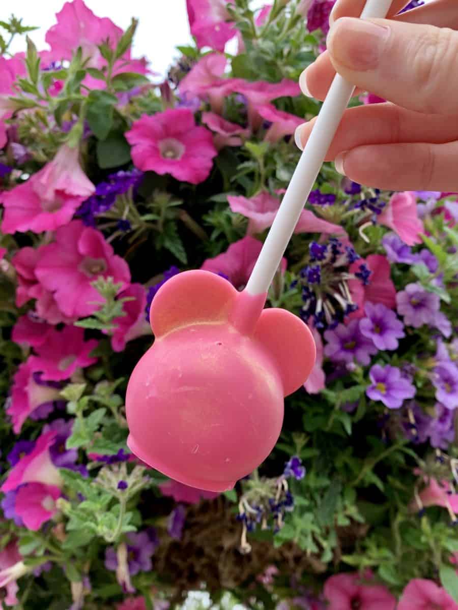 magination Pink Bubblegum Cake Pop Disneyland Resort