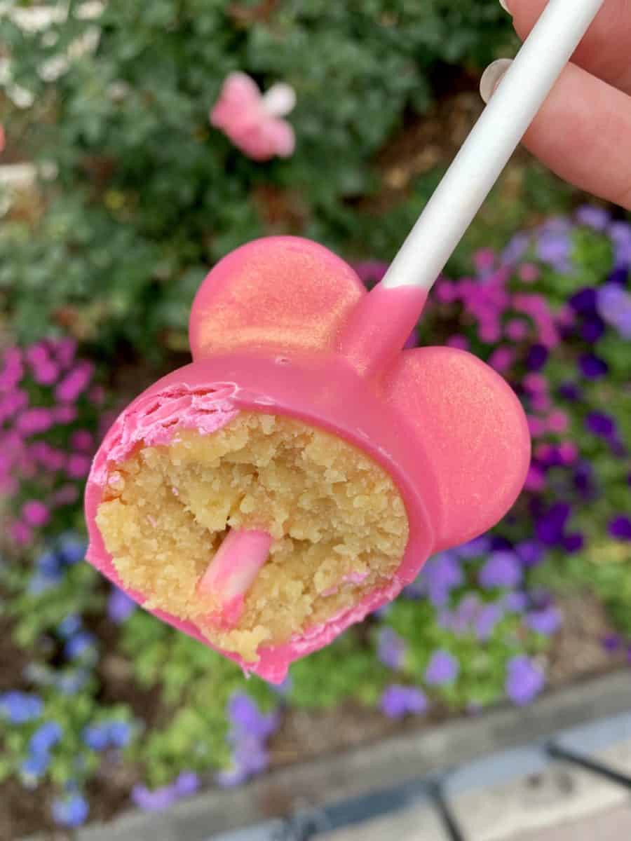magination Pink Bubblegum Cake Pop Disneyland Resort